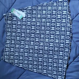 Margaret M Deandra A-line Skirt, Navy